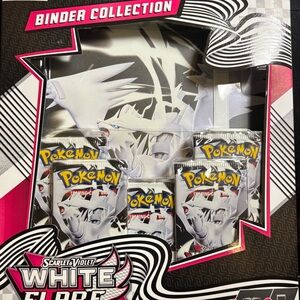 Pokemon Scarlet & Violet White Flame Binder Collection